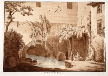 Vue de la Cloaca Maxima, 1833